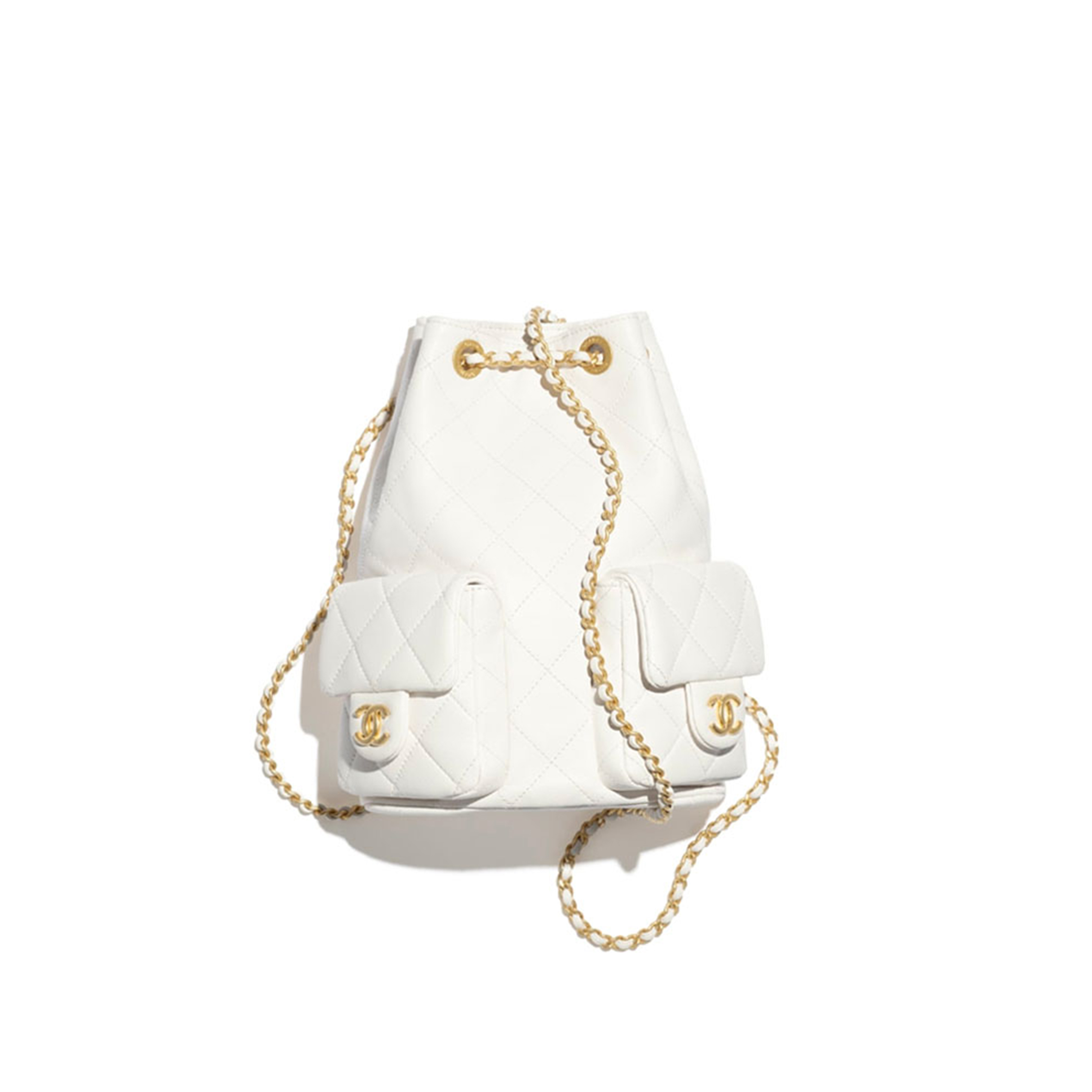 Ch*el drawstring backpack as5310 (24.3*18*7.8cm)